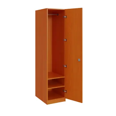 Q 13-40 skříň šatní, 1-dvéřová, 400x600x1800mm, třešeň šumavská